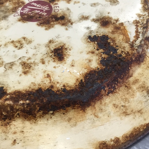 Vintage Antique Rustic Daher Decorated Ware Plate - Picture 6 of 6